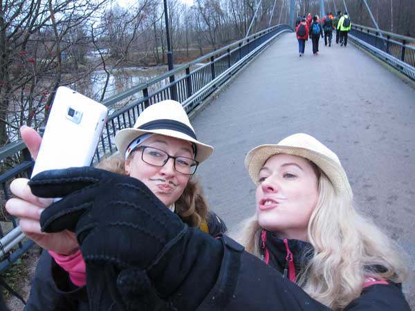 Vanhankaupunginkosken kävelyselfiet, walksiet.